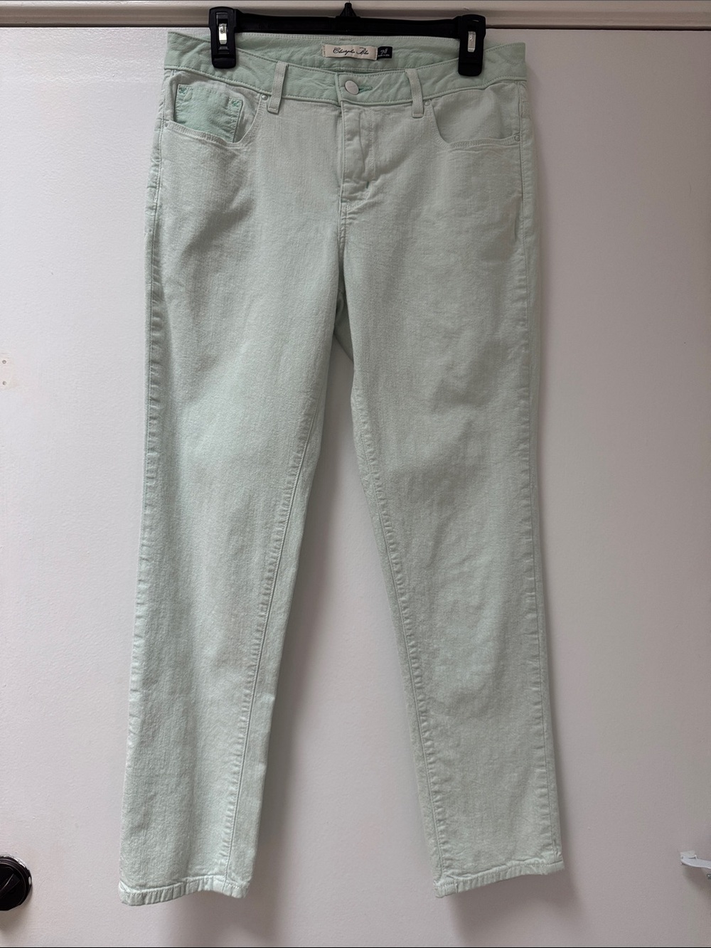 Christopher Blue Mint Straight-Leg Women’s Jeans